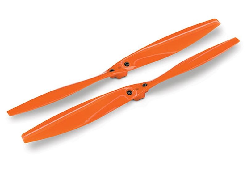 Traxxas Rotorblatt-Set, orange (2) (with Schrauben) 7930