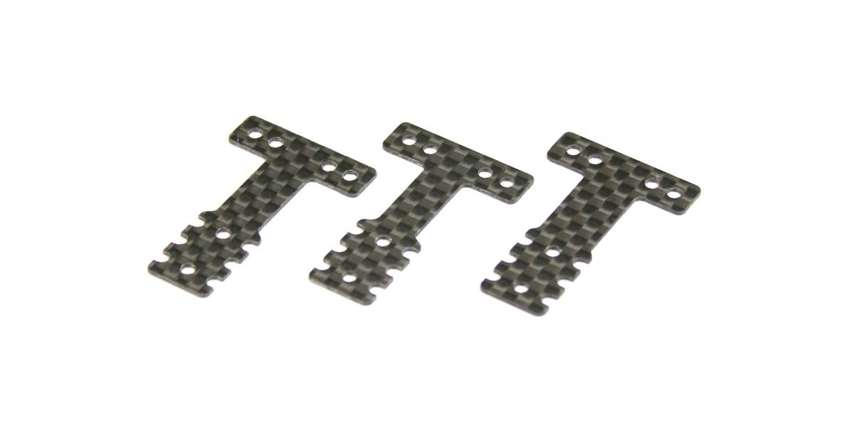 Kyosho Aufhaengungsplatte (T) CFK Mini-Z MR03 RM-HM (3) - Soft MZW404S