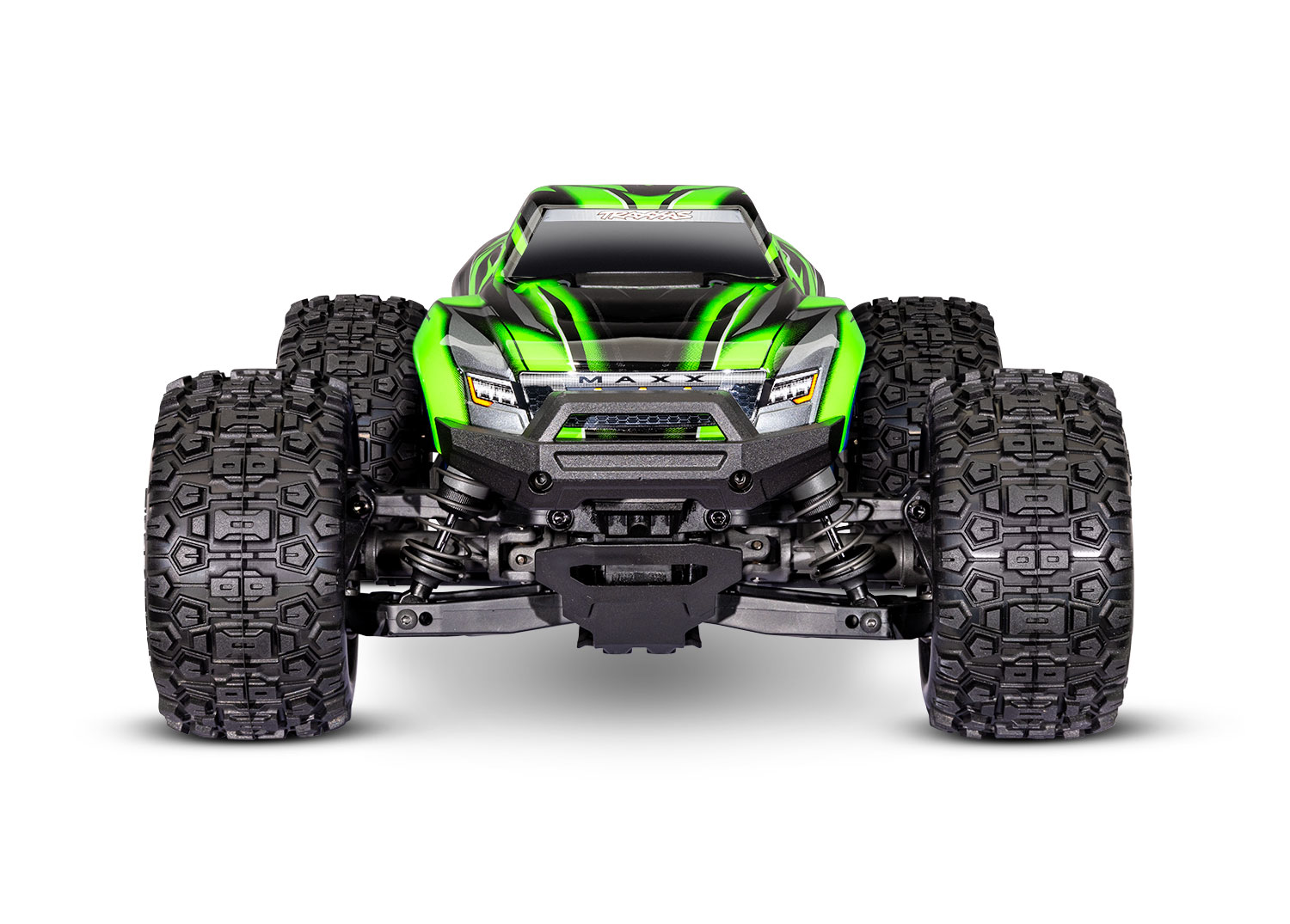Traxxas MINI-MAXX 4WD BL-2S Brushless Grün, HD-Teile, mit Akku/Lader 107154-1 - Abbildung 2