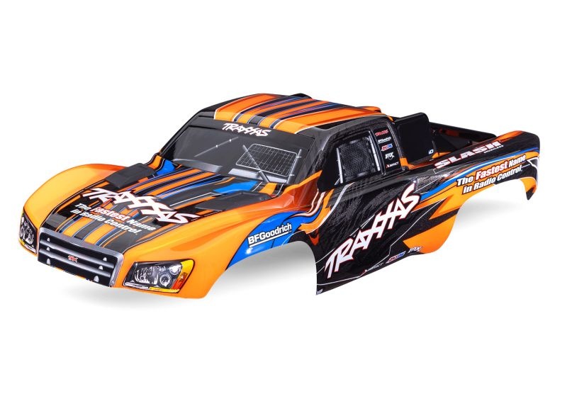 Traxxas Karosserie Slash 2WD orange Clipless  5924-ORNG