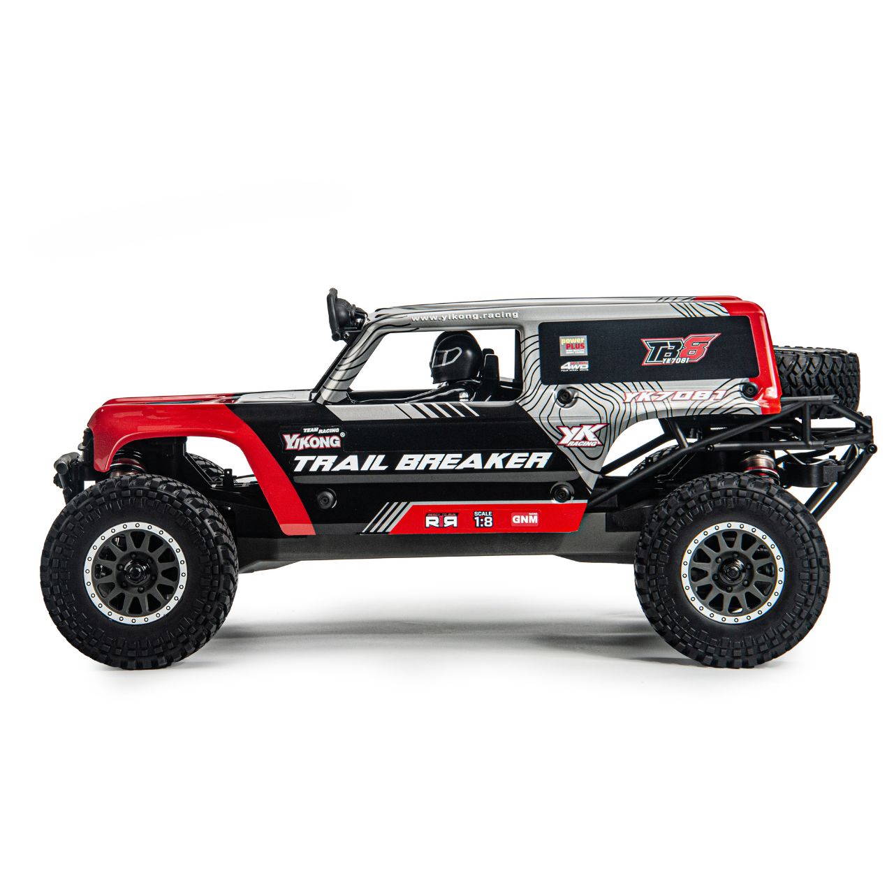 Yikong TB8 Trail Breaker 1/8 Offroad Desert Trail Truck Rot YK7081 - Abbdildung 2