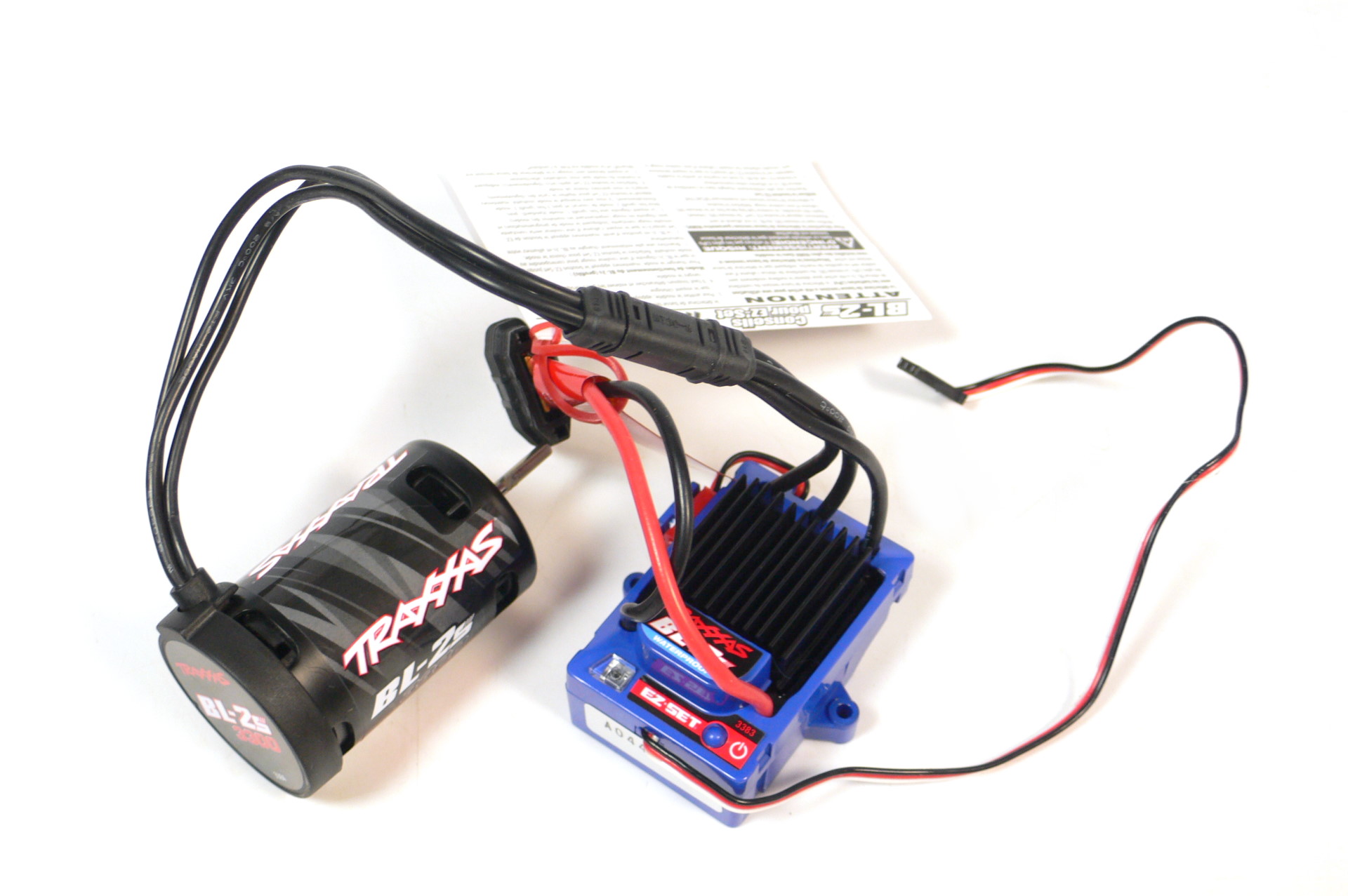 Traxxas 3383 BL-2s Brushless ESC Fahrregler & 3384 Brushless Motor 3300KV - Abbildung 2