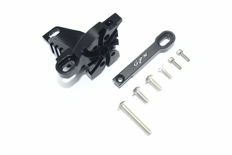 GPM Alu Motorhalter schwarz Traxxas UDR