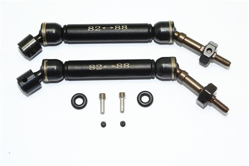 GPM Alu CVD Antriebswelle mit Hex-Adapter hinten schwarz Traxxas Slash/Stampede 4x4