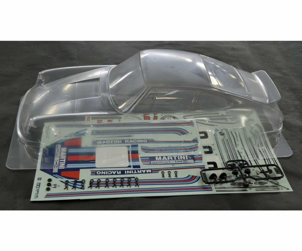 Tamiya Karosserie Satz Porsche 911 Carrera RSR Martini