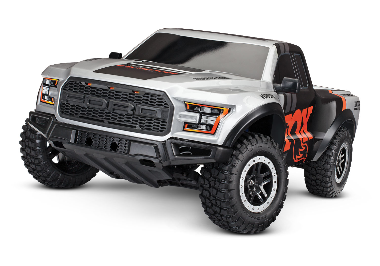 Traxxas Ford F-150 Raptor FOX BL-2S HD 1/10 2WD Brushless Pickup-Truck ARTR 58394-4 - Abbildung 1