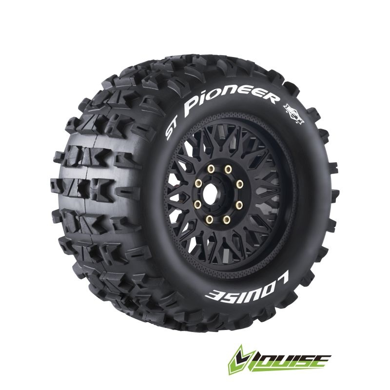Louise ST-PIONEER MFT 1/8 Sport auf 3.8 Felge schwarz (2) L-T3325X
