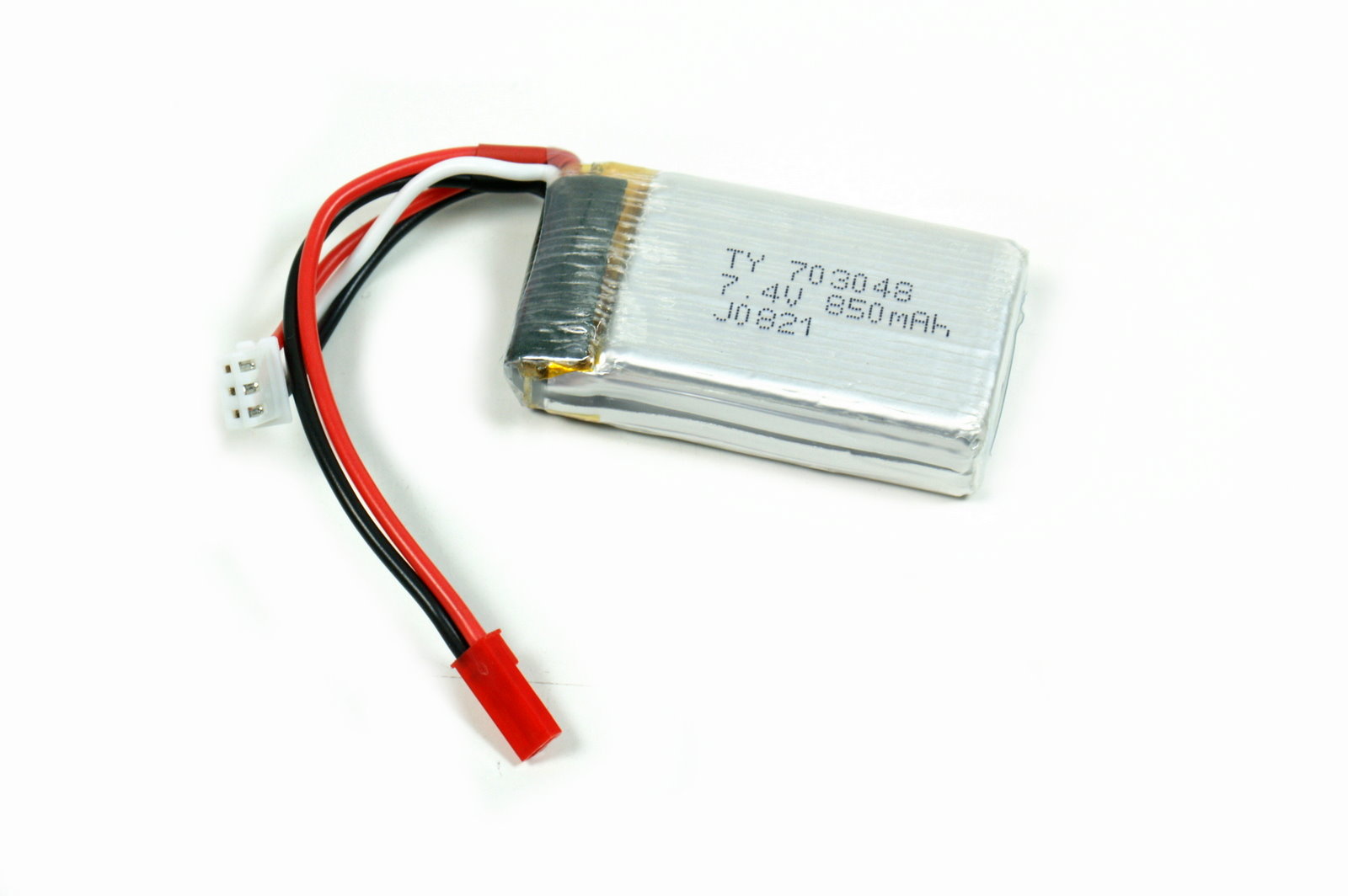 Amewi LiPo 850mAh, 7,4V für Buzzard / Lama / AM X51 V2 Spy, Blue Barracuda, P-51, Hurricane 057-85973-21 - Abbildung 1
