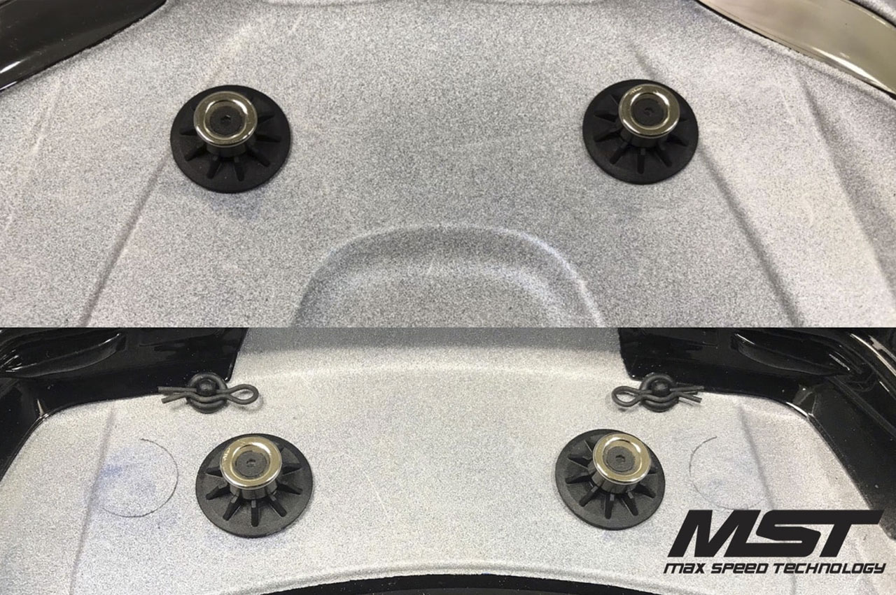 MST-Racing Stealth Magnetic Karosseriehalterung 820141