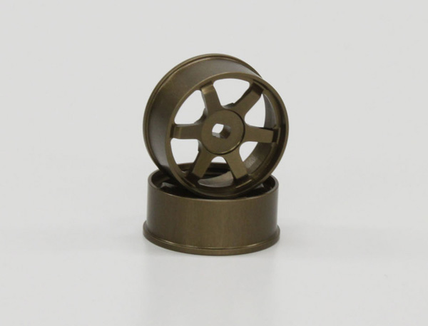 Kyosho FELGEN TE37 0.5 MM OFFSET BRONZE (2) - R246 R246-1411 - Abbildung 1