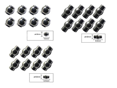 Amewi Kugelkopf Set Fighter-1, Extreme, Eagle 1:12 W12056