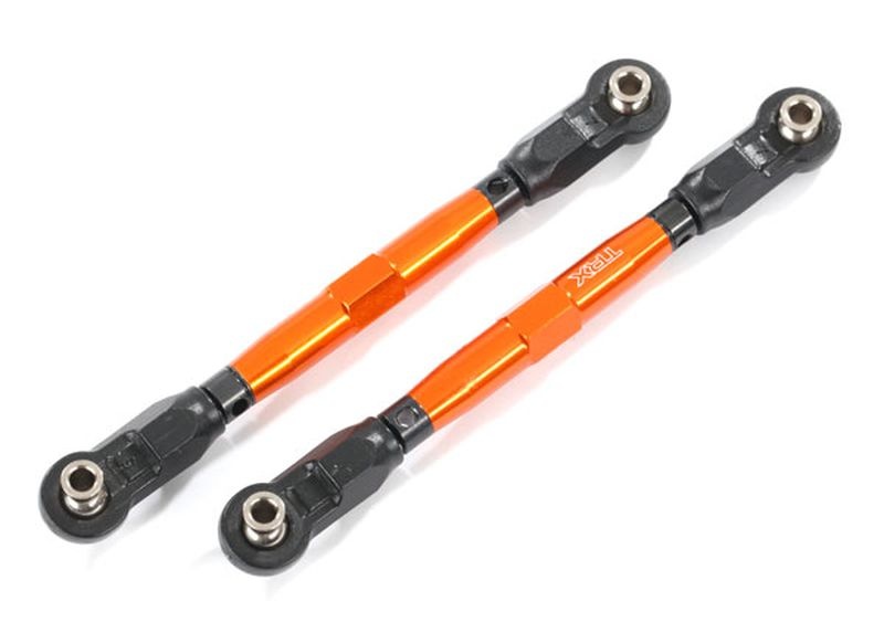 Traxxas Vorspurstangen Alu orange + Zubehör 8948A