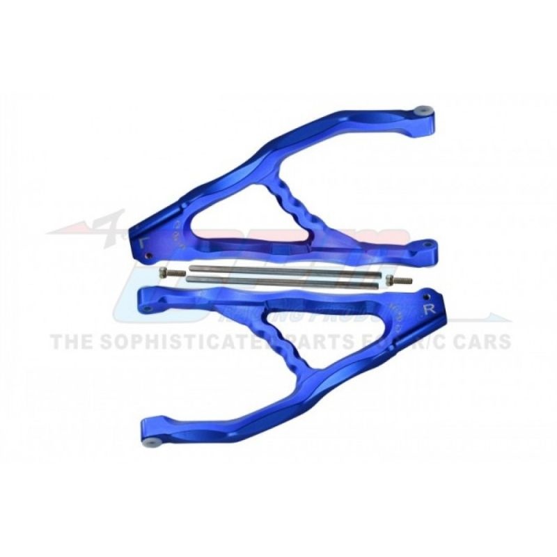 GPM Aluminium Querlenker hinten oben blau TRX 1/10 E-Revo Alt & 2.0, Revo, Summit ER057B
