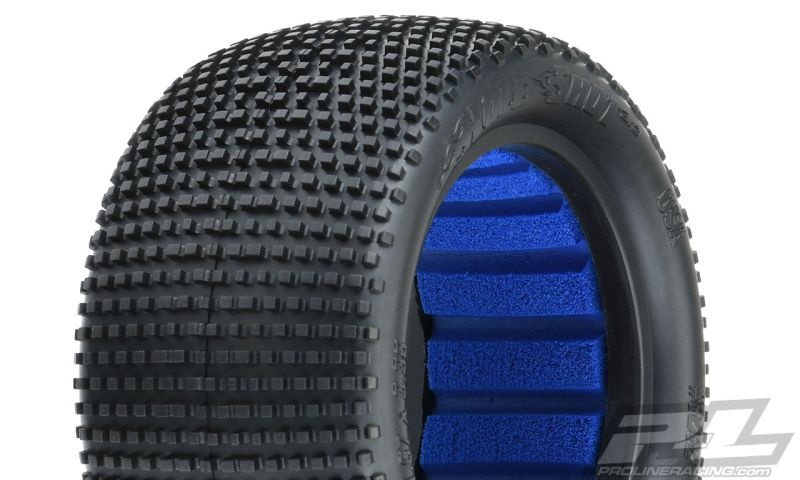 Pro-Line Hole Shot 3.0 hinten mit Closed-Cell-Einlage M4 (Super Soft) 8282-03