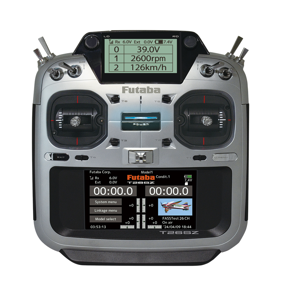 Futaba T26SZ Fernsteuerung FASSTest26, 3/R7208SB, 2S LiPo FP05003240-3