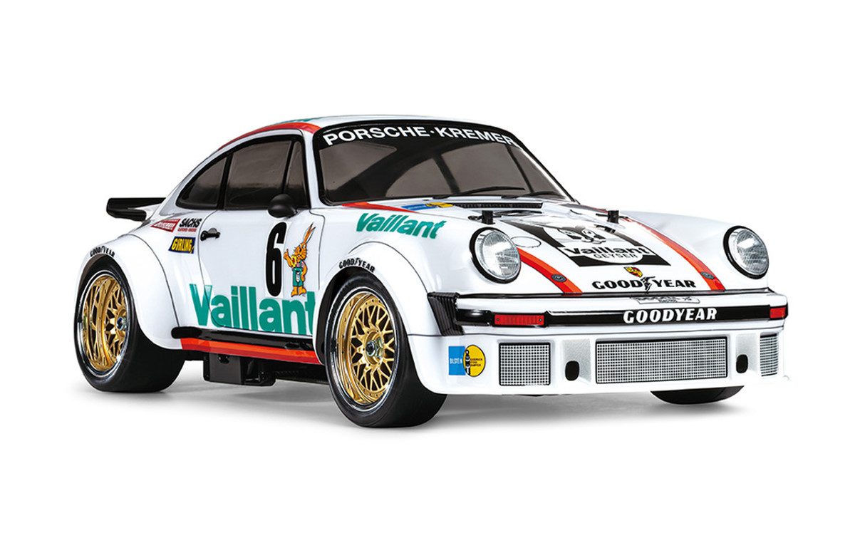 Tamiya 47477 1:10 Porsche 934 RSR 45 Jahre Jubiläumsmodell TA-02SW 300047477