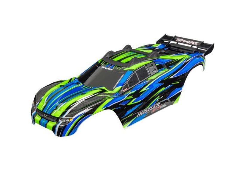 Traxxas Karo Rustler 4x4 VXL grün  6785-GRN