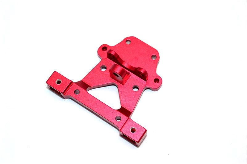GPM Alu Karosseriehalterung eloxiert hinten rot Traxxas 1/16 E-Revo