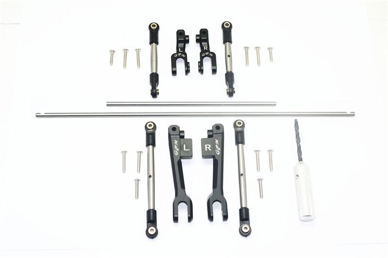 GPM Stabilisator Set v/h schwarz Traxxas UDR - Abbildung 1