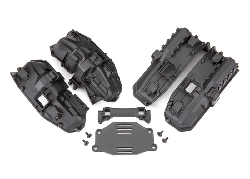 Traxxas Fenders innen schmall v/h, RockLight Abdeckungen + Zubehör 8080X - Abbildung 1