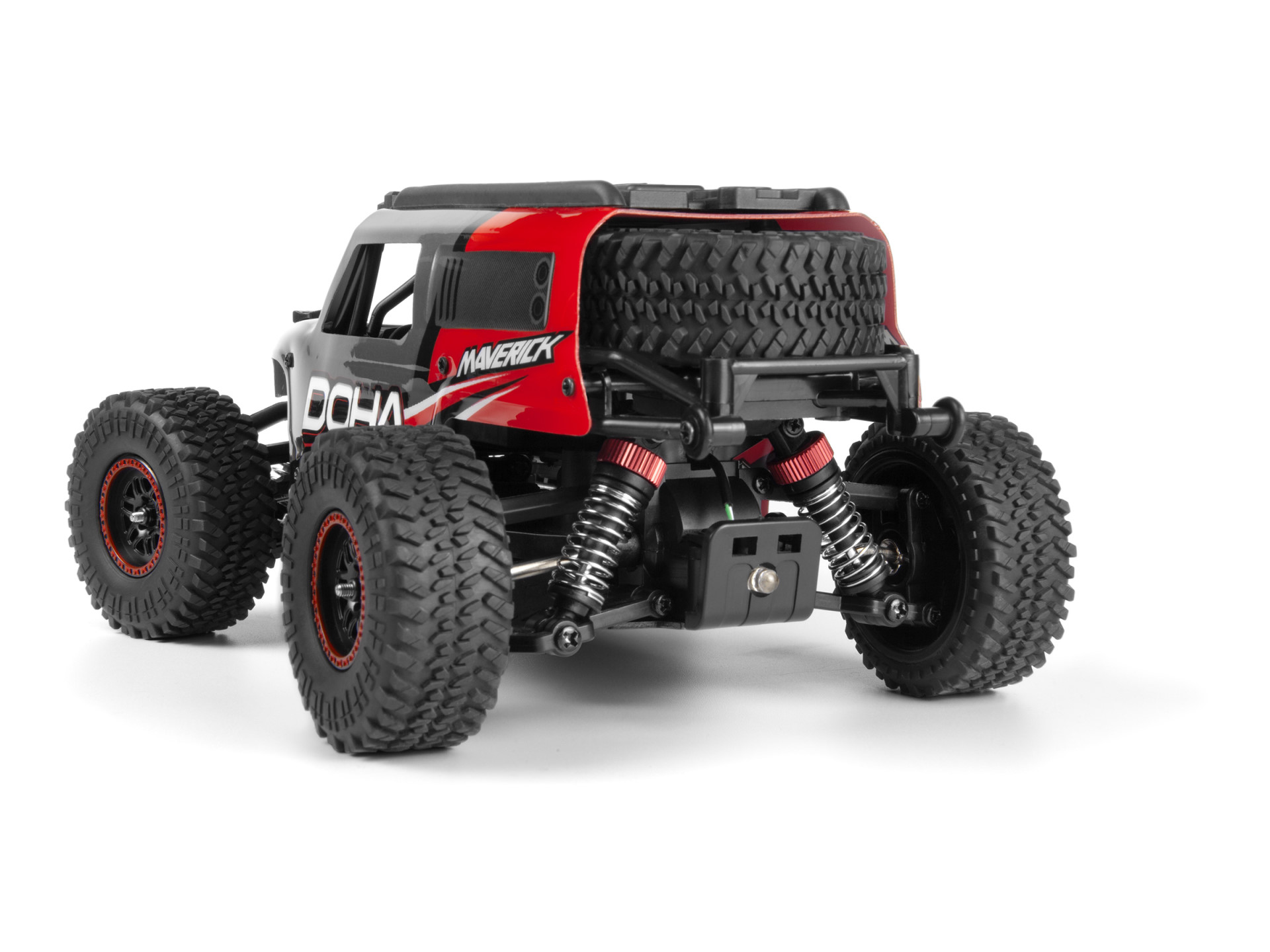 Maverick Doha 1/20 4WD Elektro Truck Rot 150701 - Abbildung 5