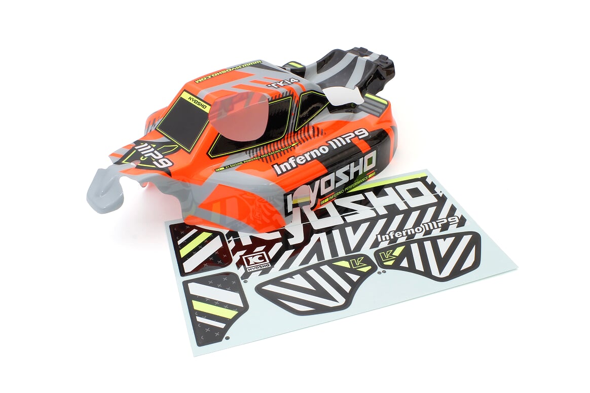 Kyosho Karosserie Kyosho 1:8 Inferno MP9 TKI4 RS V2 (Lackiert) IFB117OR