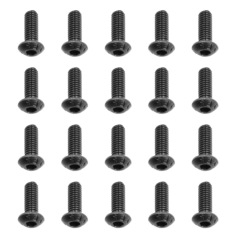 LC Racing Sechskant Rundkopfschraube M3x8 20 Stück LCSK03