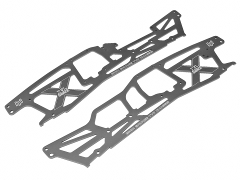 HPI Chassis Set (Savage Xl/Grau) 73941