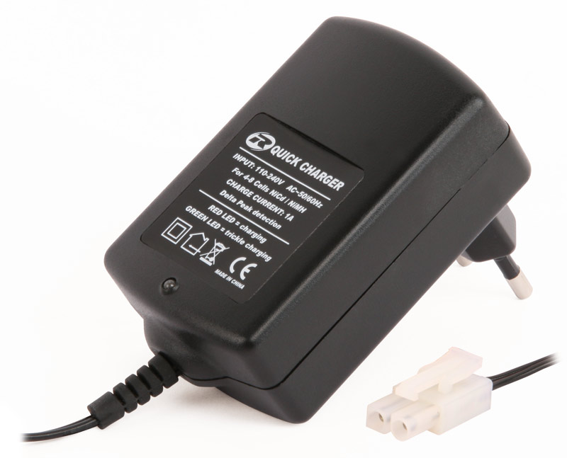 Robitronic Quick Charger 4-8 Zellen NiCd/NiMH 1Ah