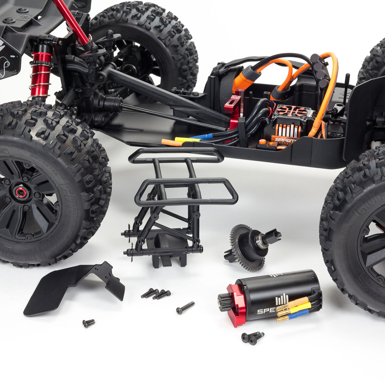 ARRMA KRATON 6S 4WD BLX 1/8 Speed Monster Truck RTR Red ARA8608V5T1
