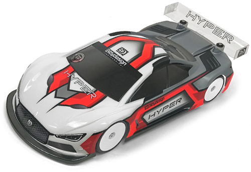 Bittydesign Hyper Clear Body 1/10 TC 190mm ULT BDTC-HYPULT