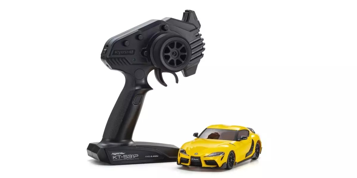Kyosho Mini-Z MR04 RWD Honda NSX Yellow Pearl (W-MM/KT531P) 32376Y - Abbildung 3