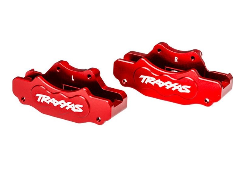 Traxxas Bremssattel vo li/re rot Funco 10951-RED