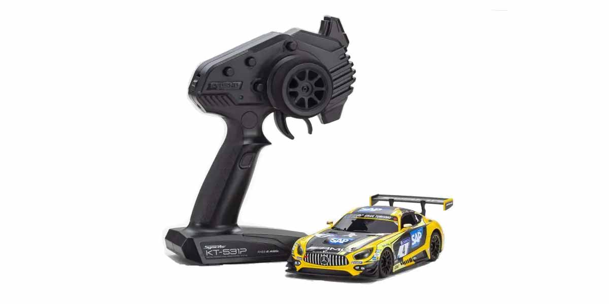 Kyosho Mini-Z MR04 RWD Mercedes AMG GT3 24h NBG'18 No.4 (W-MM/KT531P) 32367YBK - Abbildung 3