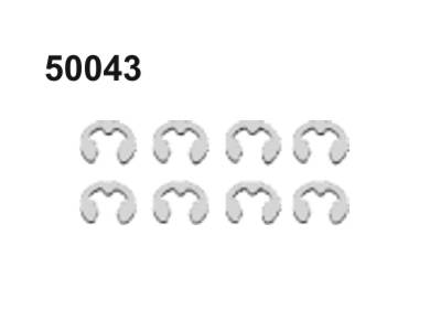 Amewi 50043 E-Clips D=4mm 8 Stück Pitbull X 50043