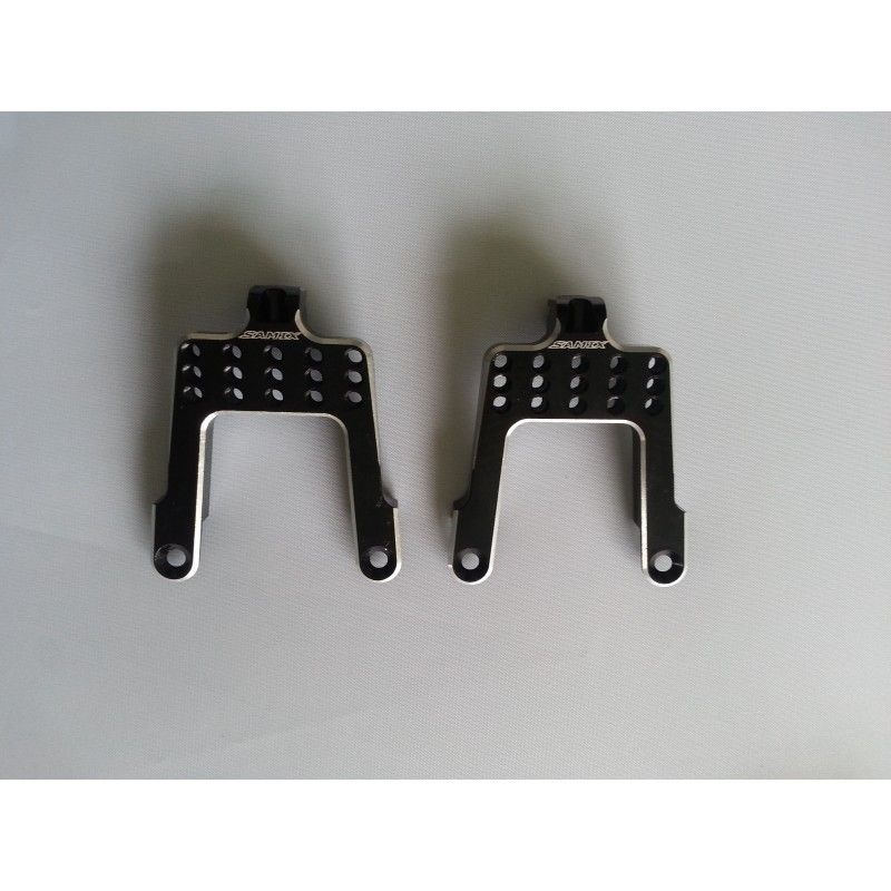 SAMIX Dämpferplatte schwarz hinten für Axial SCX10 SCX-6024