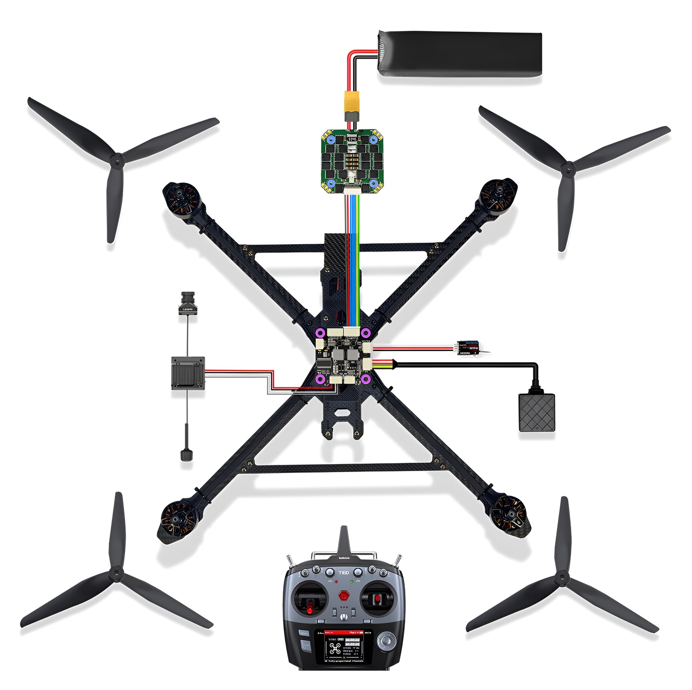 RadioLink F722 Flight Controller Racing Master F722