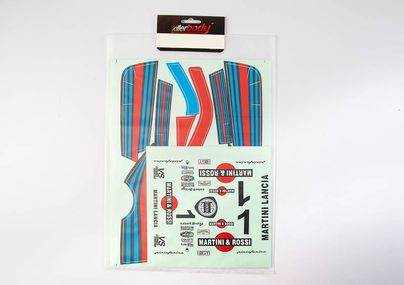 KB48392 Dekorbogen Lancia Delta Montecarlo