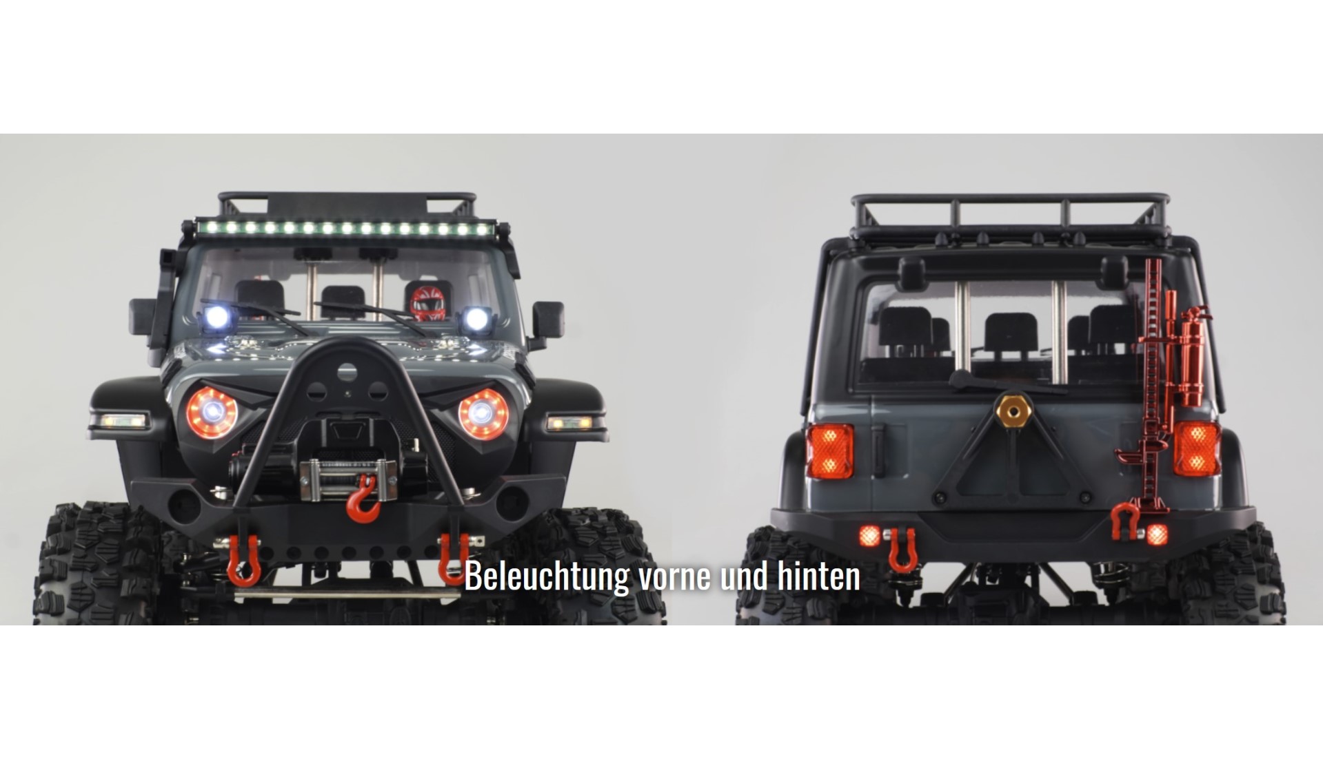Amewi AMXRock Crosstrail Crawler 4WD 1:10 ARTR rot-metallic 22652