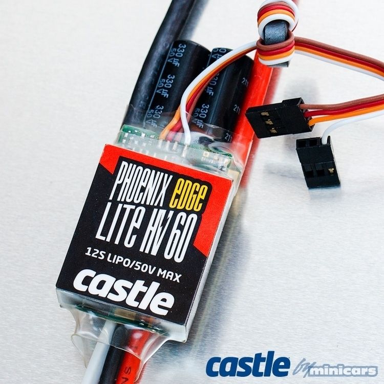 Castle Phoenix Edge Lite HV 60 - 50V 60A ESC 010-0117-00: