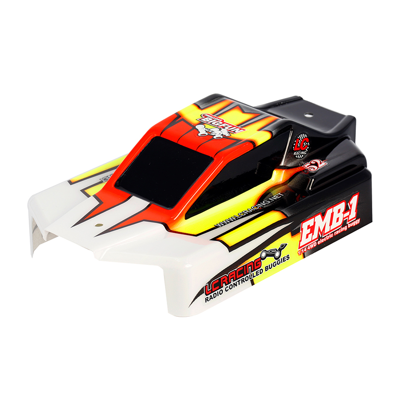 LC Racing Karosserie Buggy 1/14 lackiert (PC)-2020 LC6244