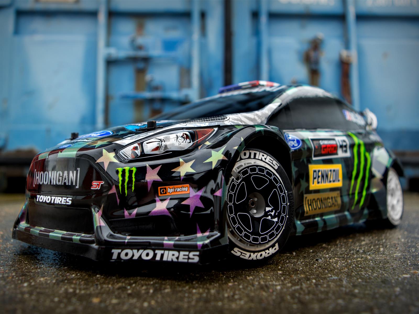 HPI WR8 Flux Ken Block Gym8 Ford Fiesta ST RX43 120036