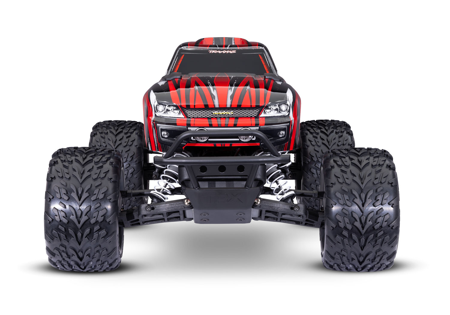 Traxxas Stampede Rot 1/10 2WD HD Monster-Truck RTR mit Akku und USB-Lader 36254-8 - Abbildung 2