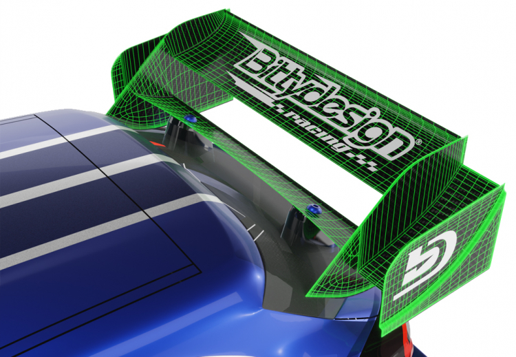 Bittydesign P10R Clear Body 1/10 Rally 190mm  Hard BDRX-190P10RH