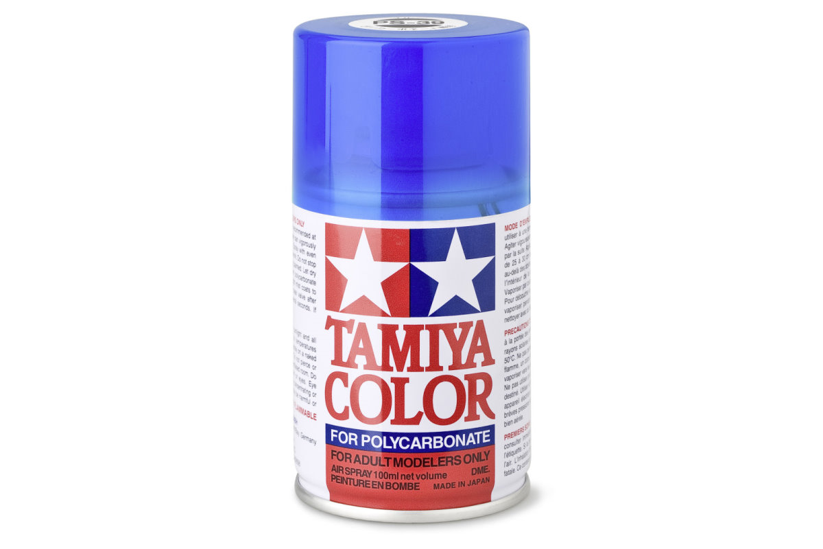 Tamiya Color Lexan Spray Farbe PS-39 Translucent Hellblau PS39 Blue 100ml 300086039