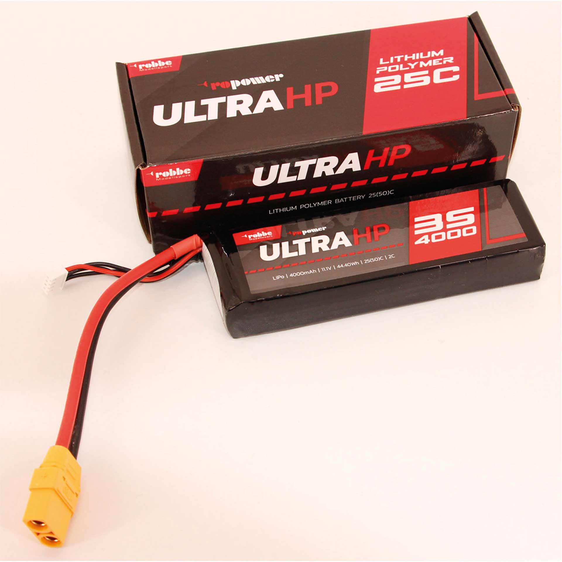 Robbe RO-POWER ULTRA HP 4000MAH 11,1 VOLT 3S 25(50)C LIPO AKKU 7344