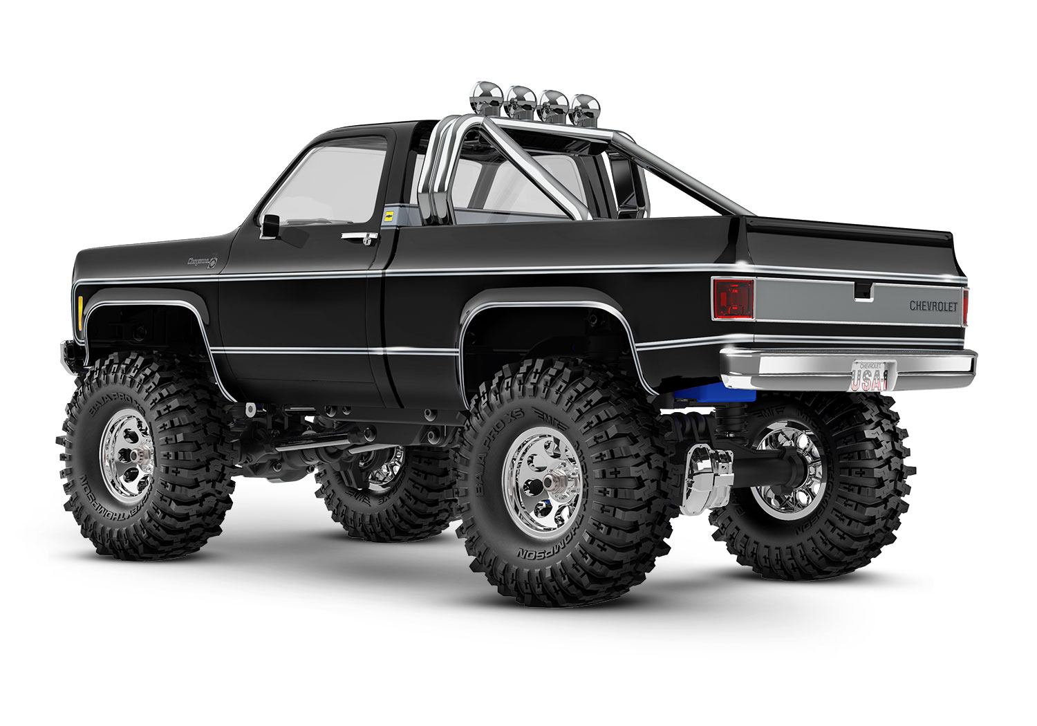TRAXXAS TRX-4M Chevy K10 4x4 High Trail schwarz 1/18 Crawler RTR 97064-1 - Abbildung 2