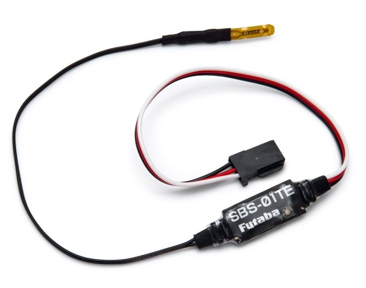 Futaba SBS-01TE Temperature Telemetry Sensor electric motor S.BUS2 FPSBS01TE