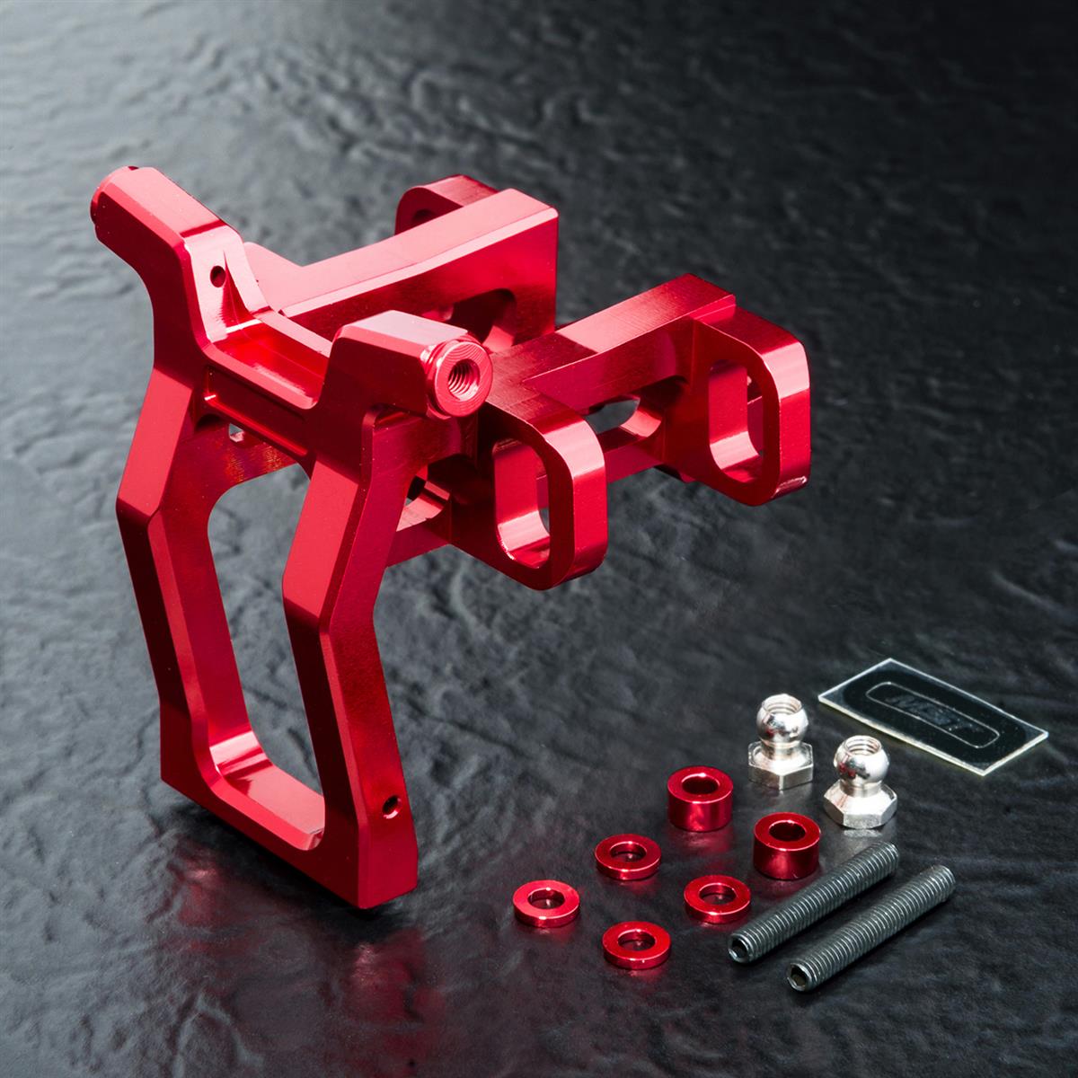 MST-Racing RMX alum. lightweight integrated front head mount (black) 210645R