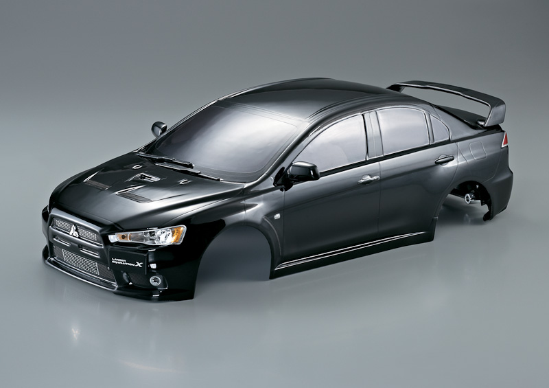 KB48005 Mitsubishi Lancer Evo X Karosserie Schwarz 190mm RTU